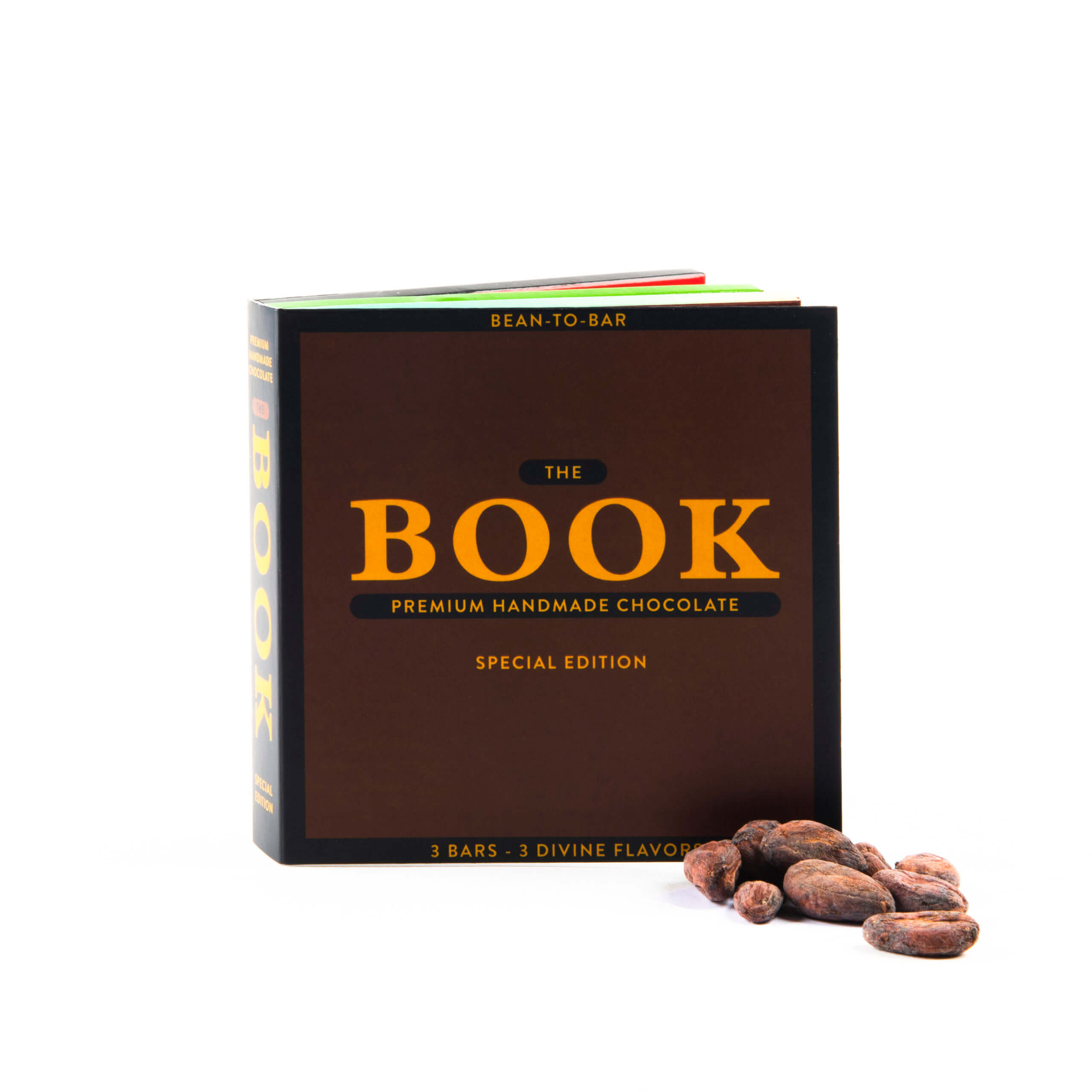 Make your own chocolate book - choose three bean to bar tablets - Chocolala