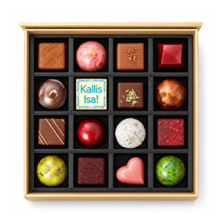 16 kommiga Kallis Isa- chocolate box with 16 chocolates - Dear Father1