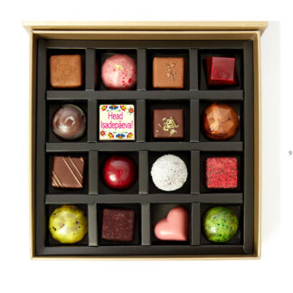 16 kommiga head isadepaeva- chocolate box with 16 chocolates-Happy Fathers Day