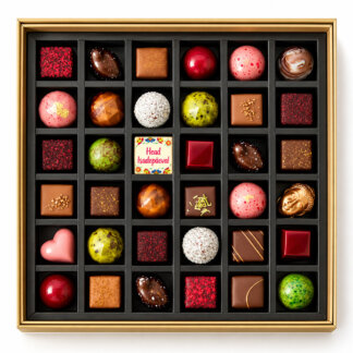 Kuldne kommikarp 36 šokolaadiga-Head Isadepaeva- Golden gift box with 36 chocolates-Happy Fathers Day1
