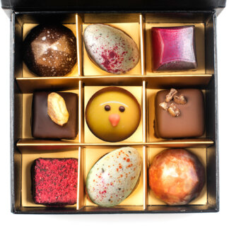 Black gift box - 9 Candies - Easter 2021