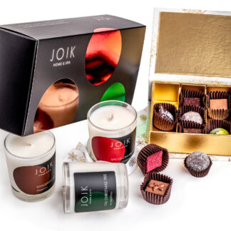 Chocolala x JOIK - 9 candies and 3 Christmas Candles
