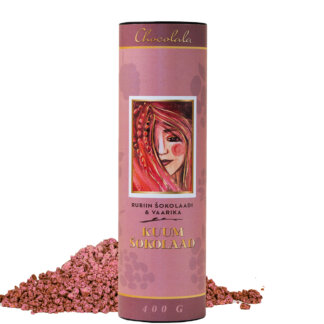 Rubiin Kuum sokolaad ja vaarika- Ruby hot chocolate and raspberry