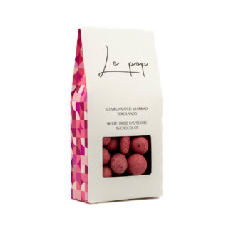Kulmkuivatatud vaarikad sokolaadis - Freeze-dried Raspberries in chocolate-60g