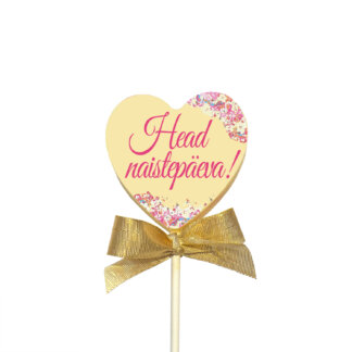 Heart-shaped lollipop Head Naistepaeva - Happy womens day