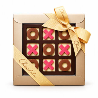 Tic-Tac-Toe Chocolate Tablet