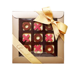 Tic-Tac-Toe Chocolate Tablet